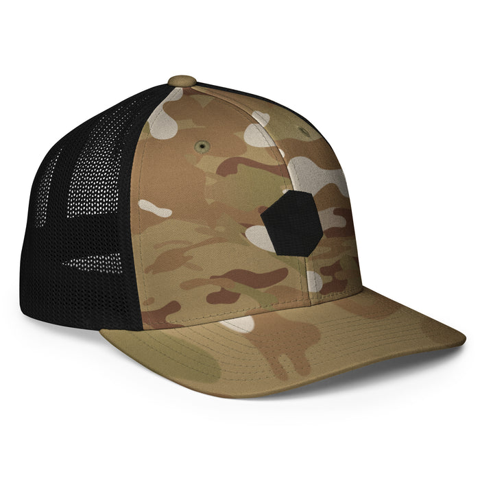 Blank Trucker Night Camo - Camouflage Trucker Hat