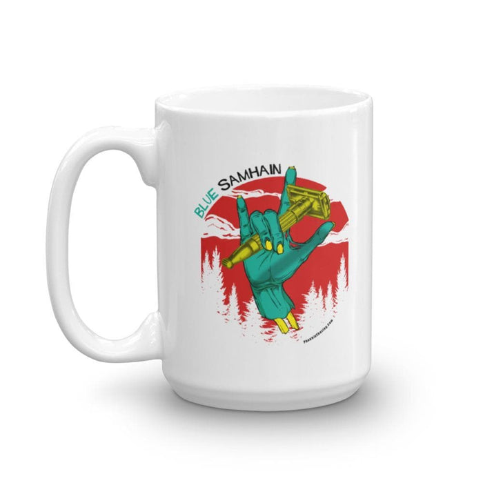 Blue Samhain Skater Style Toggle Coffee Mug | Available in 2 Sizes - Phoenix Artisan Accoutrements