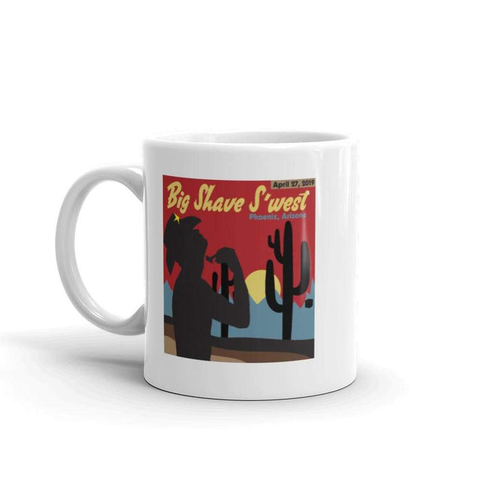 The Official Big Shave S'west 2019 Artwork Coffee Mug | Available in 2 Sizes! - Phoenix Artisan Accoutrements