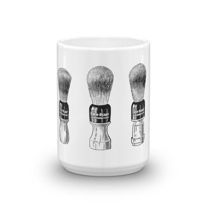 Vintage Shaving Brush Coffee Mug | Available in 2 Sizes! - Phoenix Artisan Accoutrements