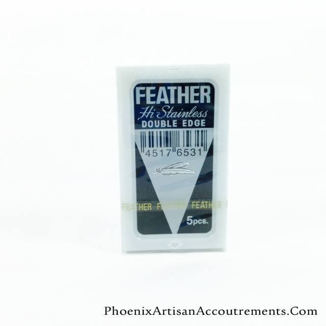 10 Feather New Hi-Stainless DE Blade, 2 packs of 5 - Phoenix Artisan Accoutrements
