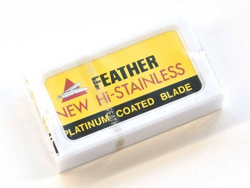 10 Feather New Hi-Stainless DE Blades - Phoenix Artisan Accoutrements