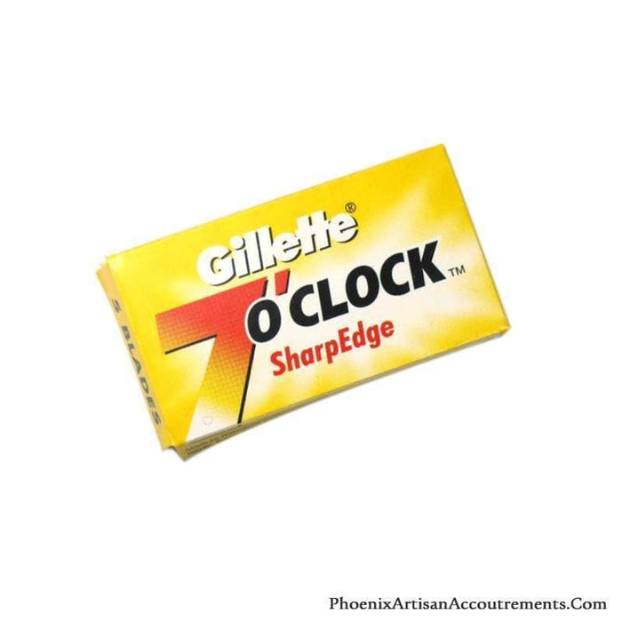 Gillette 7 O’Clock SharpEdge - 5 Blades - Phoenix Artisan Accoutrements