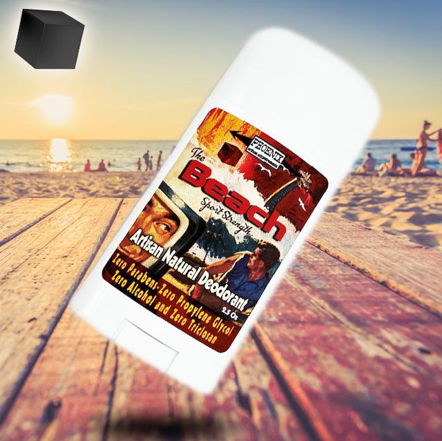 The Beach! Natural Deodorant | Sport Strength - Phoenix Artisan Accoutrements