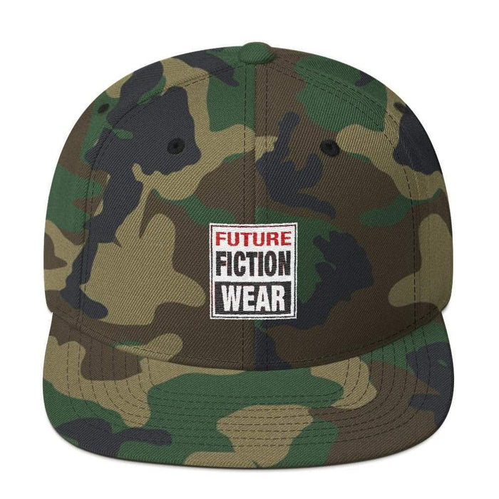 Embroidered Future Fiction Wear Snapback Hat - Phoenix Artisan Accoutrements