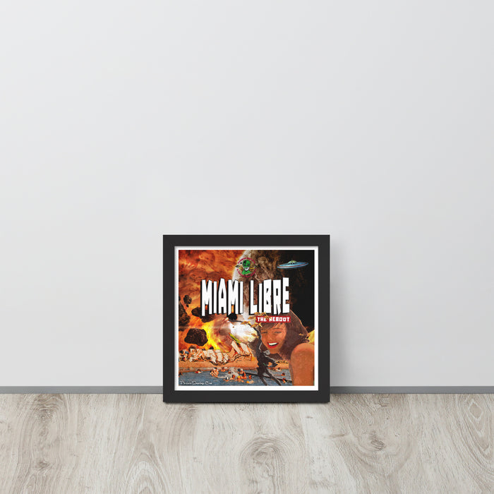Miami Libre "the reboot" Epic Framed Print | Available in Multiple Sizes - Phoenix Artisan Accoutrements