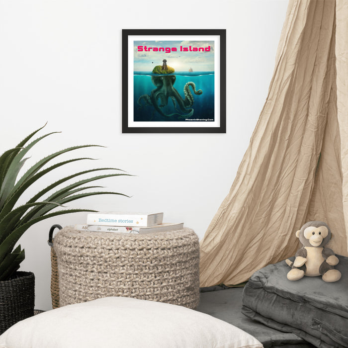 Strange Island Framed Print | Available in Multiple Sizes! - Phoenix Artisan Accoutrements