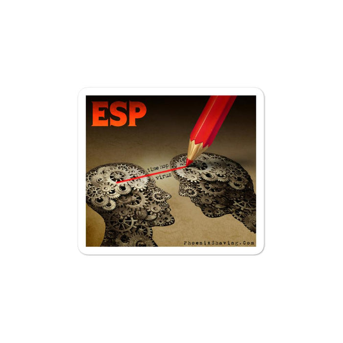 ESP Time Hop Virus Vinyl Bubble-Free Stickers | Available in 3 Sizes - Phoenix Artisan Accoutrements