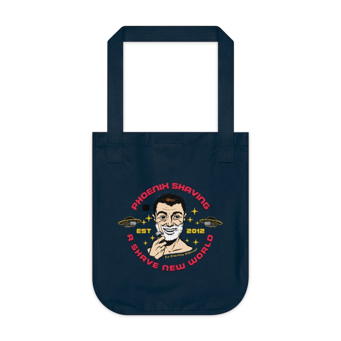Official Phoenix Shaving Organic Canvas Tote Bag | Shaving Man | Available in Multiple Colors - Phoenix Artisan Accoutrements