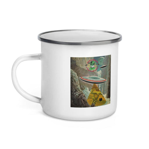 Frost Byte Classic Camper's Enamel Coffee Mug - Phoenix Artisan Accoutrements