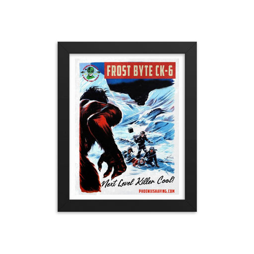 Frost Byte Killer Cool Framed Print | Available in 3 Sizes! - Phoenix Artisan Accoutrements