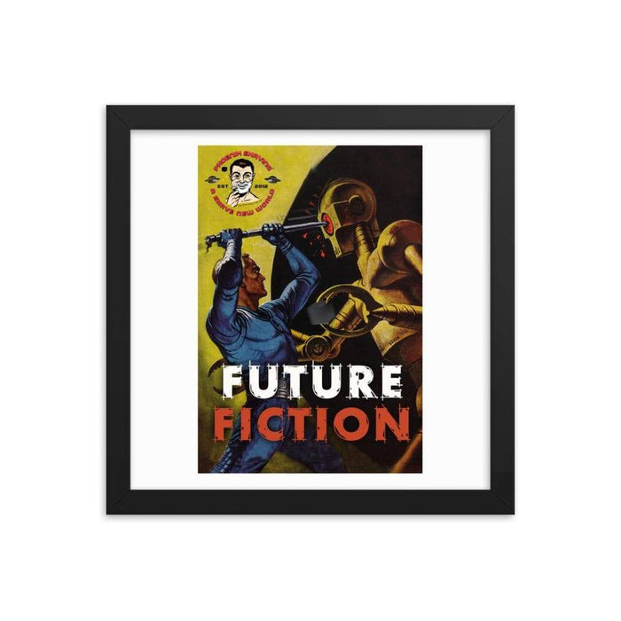 Future Fiction Framed Print - Phoenix Artisan Accoutrements