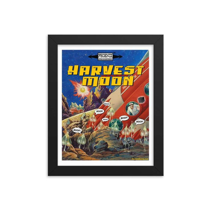 Harvest Moon Framed Print 2 - Phoenix Artisan Accoutrements