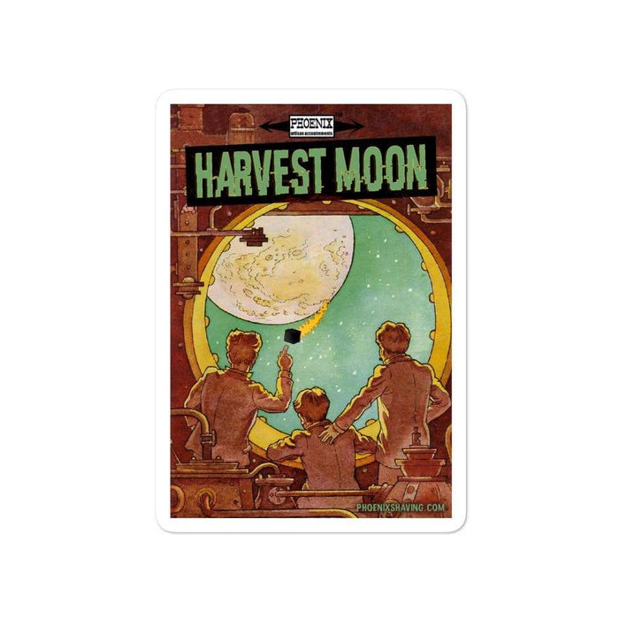 Harvest Moon Vinyl Bubble-Free Stickers | Available in 3 Sizes - Phoenix Artisan Accoutrements