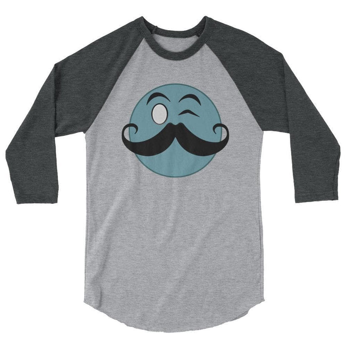 How To Grow A Moustache Forum Member 3/4 sleeve raglan shirt - Phoenix Artisan Accoutrements