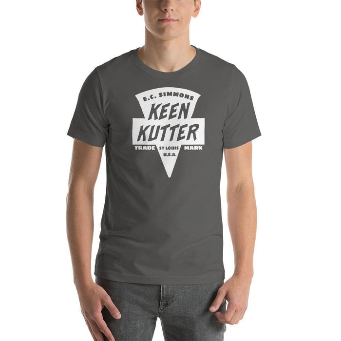 Keen Kutter Safety Razor Short-Sleeve Unisex Wet Shaving T-Shirt - Vintage Design - Phoenix Artisan Accoutrements