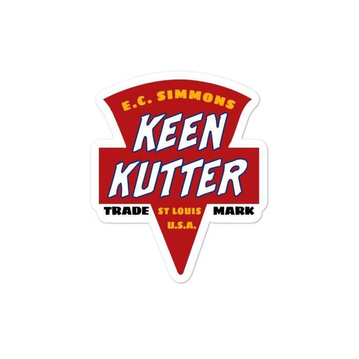 Keen Kutter Vinyl Sticker | 3 Sizes - Phoenix Artisan Accoutrements