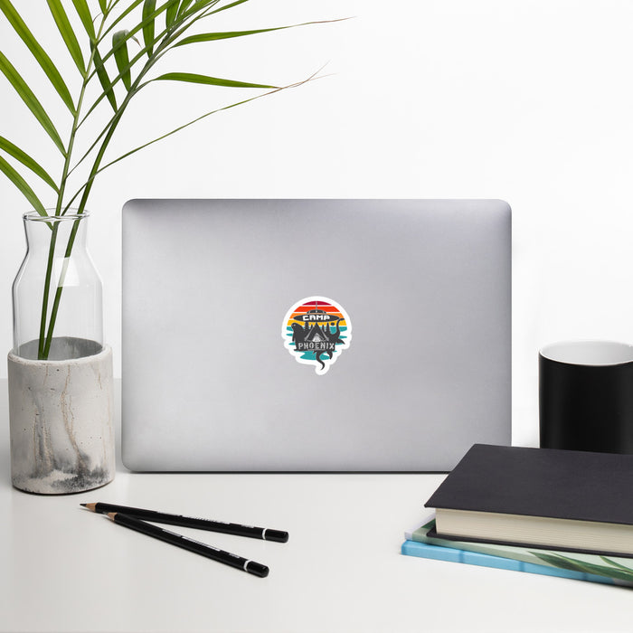 Camp Phoenix Bubble-Free Stickers | Available in 3 Sizes! - Phoenix Artisan Accoutrements