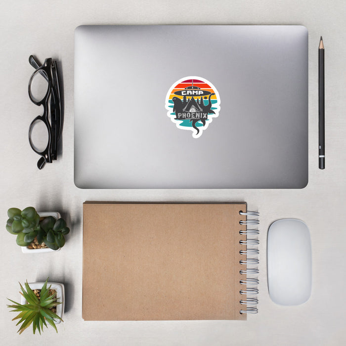 Camp Phoenix Bubble-Free Stickers | Available in 3 Sizes! - Phoenix Artisan Accoutrements