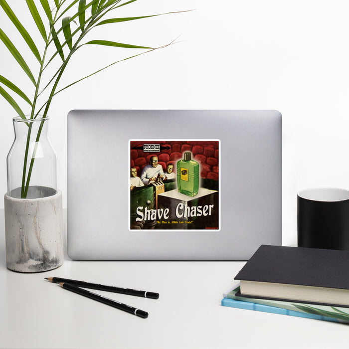 Shave Chaser Bubble-Free Vinyl Stickers | Available in 3 Sizes! - Phoenix Artisan Accoutrements