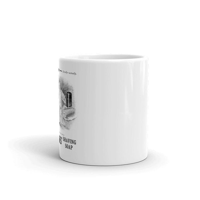 Lather Man Vintage Ad Coffee Mug | Available in 2 Sizes! - Phoenix Artisan Accoutrements