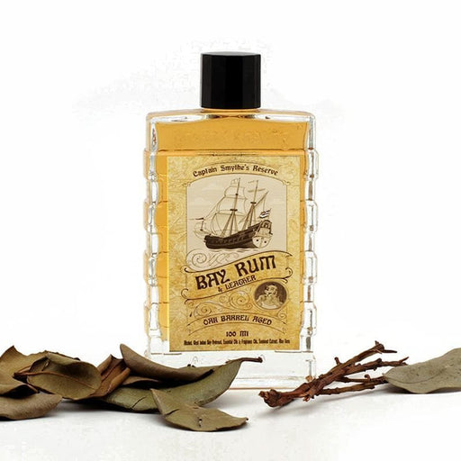 Captain Smythe's Reserve Oak Barrel Aged Bay Rum & Leather Aftershave/Cologne - Phoenix Artisan Accoutrements