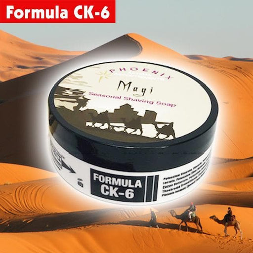 MAGI Artisan Shave Soap | Frankincense, Myrrh, & More! | Ultra Premium CK-6 Formula | 4 oz Seasonal Release! - Phoenix Artisan Accoutrements