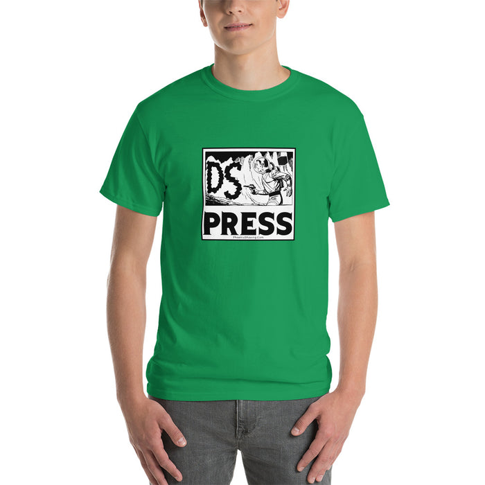 Dirty Smirk Press Short Sleeve T-Shirt | Heavy Weight Sturdy Cut - Phoenix Artisan Accoutrements