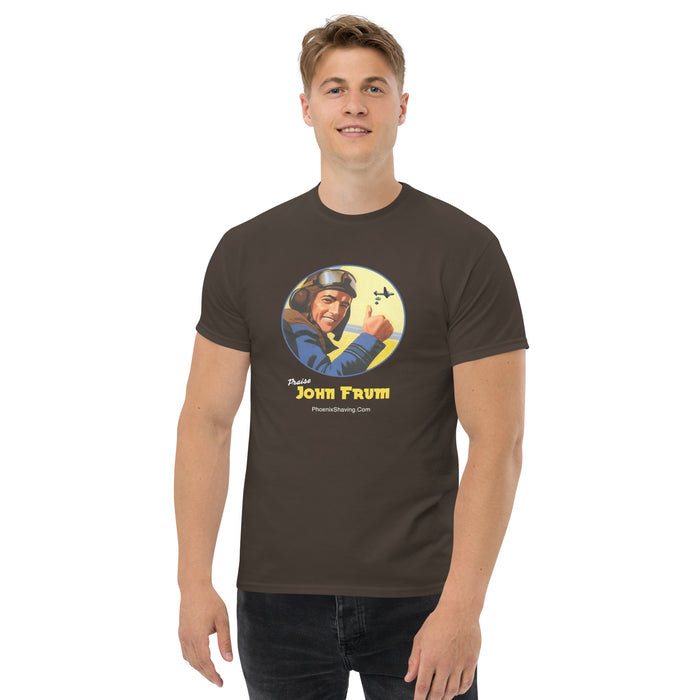 John Frum Thumbs Up Men's Classic T-shirt | Multiple Colors - Phoenix Artisan Accoutrements