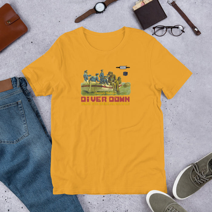Diver Down Homage to the Original Seaforth Spiced! Short-Sleeve Unisex T-Shirt | 15 Colors to Choose From! - Phoenix Artisan Accoutrements