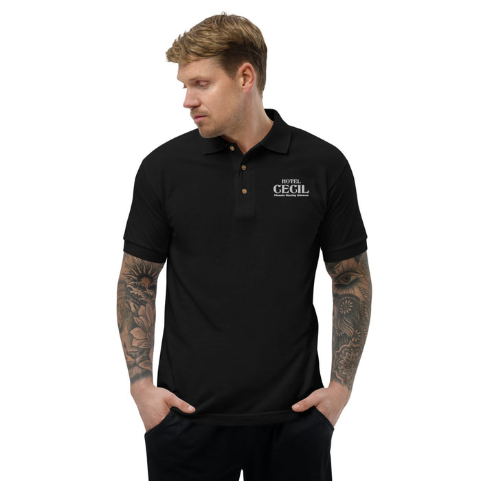 Hotel Cecil Embroidered Polo Shirt | 2 Color Options! - Phoenix Artisan Accoutrements
