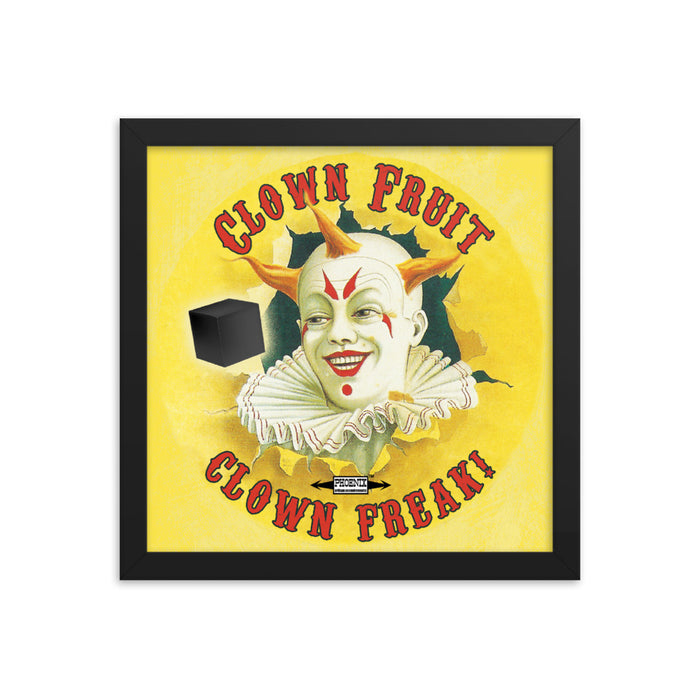 Clown Fruit Framed Print | Available in 5 Sizes!!!! - Phoenix Artisan Accoutrements