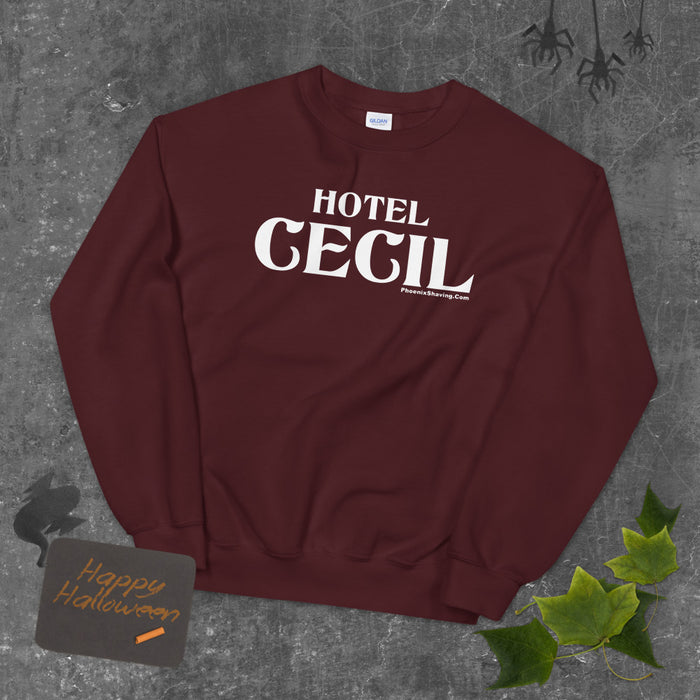 Hotel Cecil Unisex Sweatshirt - Phoenix Artisan Accoutrements