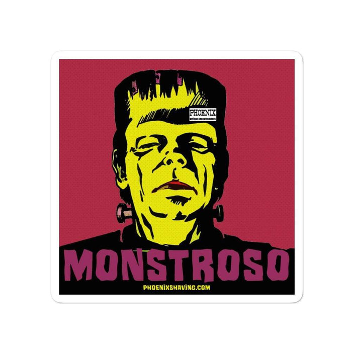 Monstroso Vinyl Bubble-Free Stickers | Available in 3 Sizes! - Phoenix Artisan Accoutrements