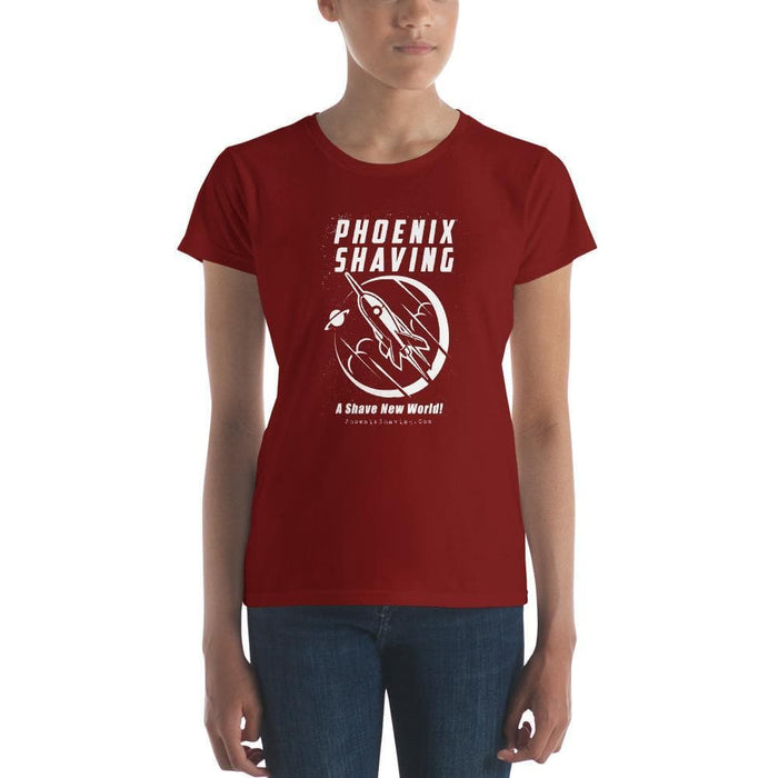 Phoenix Shaving Rocket Women's short sleeve t-shirt - Phoenix Artisan Accoutrements