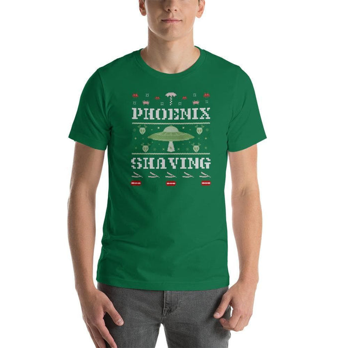 Phoenix Shaving UFO Ugly Sweater Short-Sleeve Unisex T-Shirt - Phoenix Artisan Accoutrements