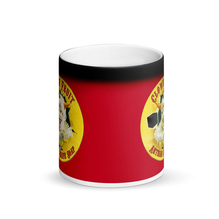 Return Of Clown Fruit Matte Black Magic Coffee Mug - Phoenix Artisan Accoutrements