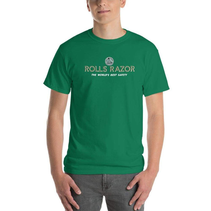 Rolls Razor Larger Sizes Short-Sleeve T-Shirt - Vintage Design - Phoenix Artisan Accoutrements