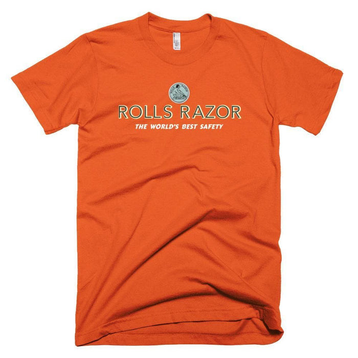 Rolls Razor Short-Sleeve Wet Shaving T-Shirt - American Apparel - Vintage Design - Phoenix Artisan Accoutrements