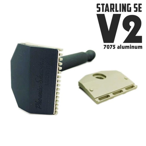 The Phoenix Starling V2 Single Edge Safety Razor | Anodized 7075 Aluminum - Phoenix Artisan Accoutrements