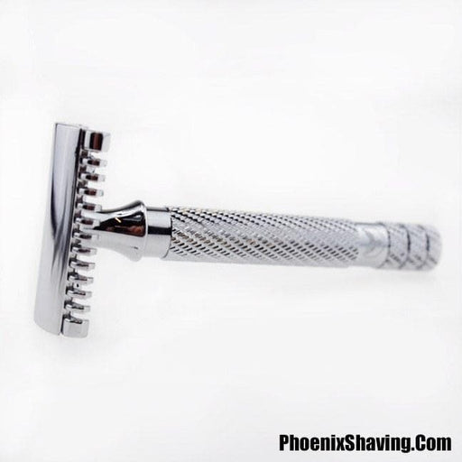 Phoenix Artisan Accoutrements Classic Shaving Razor Alpha Ecliptic Slant  Aluminum Bronze