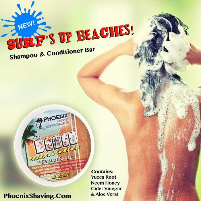 The Beach! Conditioning Shampoo Puck - Phoenix Artisan Accoutrements