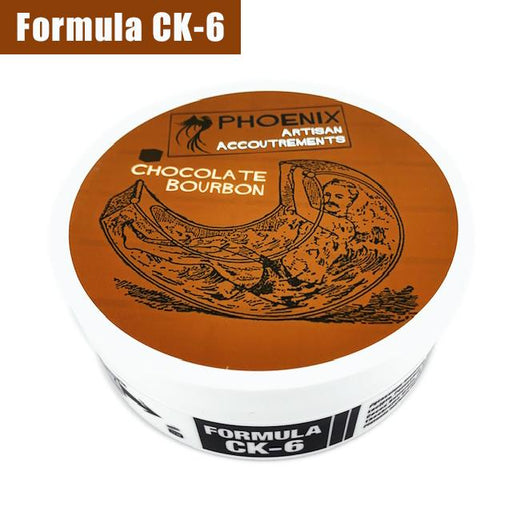 Chocolate Bourbon Artisan Shaving Soap | Ultra Premium CK-6 Formula - Phoenix Artisan Accoutrements
