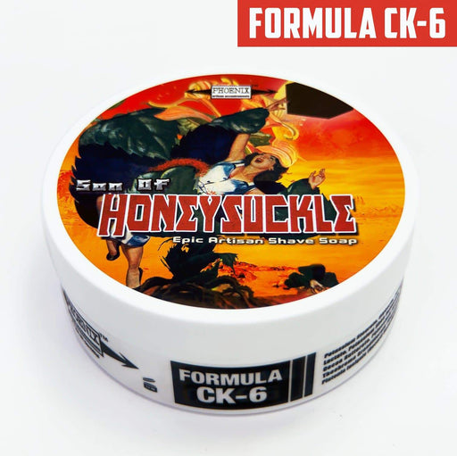 Son Of Honeysuckle Artisan Shaving Soap | Ultra Premium CK-6 Formula | 4oz - Phoenix Artisan Accoutrements