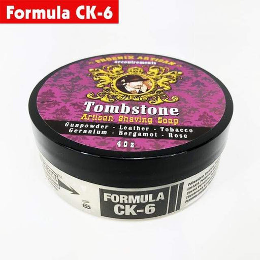Tombstone Artisan Shaving Soap - Ultra Premium Formula CK-6 | The Original Wild West Scent! - Phoenix Artisan Accoutrements