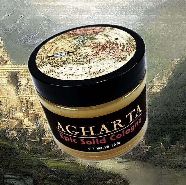 AGHARTA Solid Cologne | Contains Prickly Pear Oil | Inner Earth Barbershop - Phoenix Artisan Accoutrements