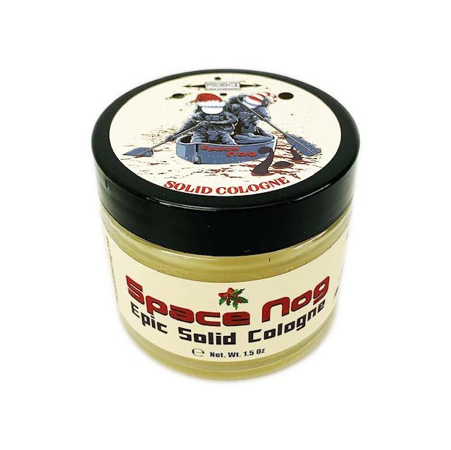 Space Nog Solid Cologne | Contains Prickly Pear Oil | An Epic Holiday Classic! - Phoenix Artisan Accoutrements
