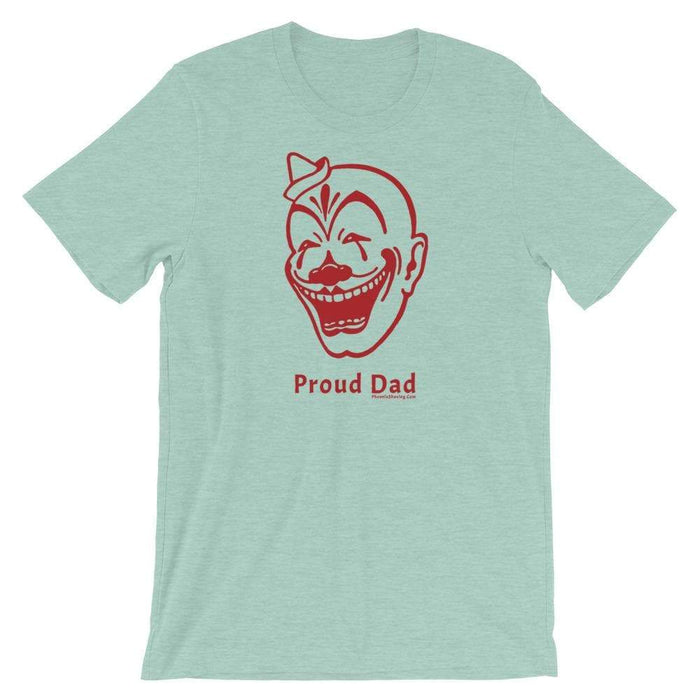 Son Of Clown Fruit "Proud Dad" Short-Sleeve Unisex T-Shirt - Phoenix Artisan Accoutrements