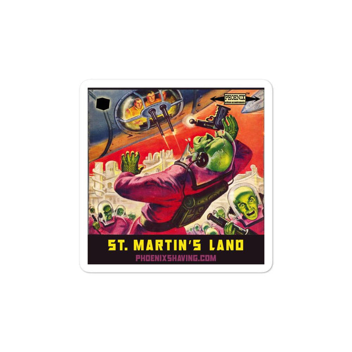 St. Martin's Land Vinyl Bubble-Free Stickers | Available in 3 Sizes! - Phoenix Artisan Accoutrements