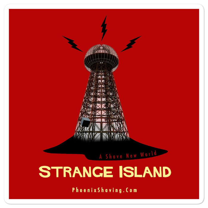 Strange Island Vinyl Bubble-Free Stickers | Available In 3 Sizes - Phoenix Artisan Accoutrements